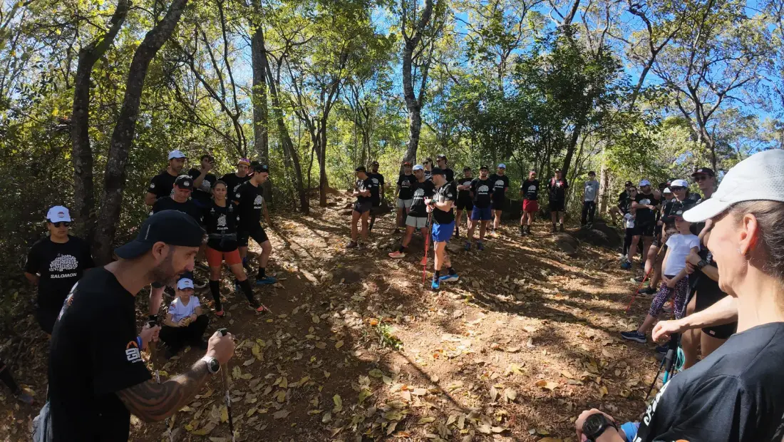 Uso dos equipamentos de trail
