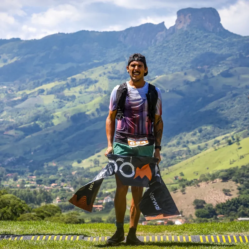 Vicente Machado na Pedra do Baú
